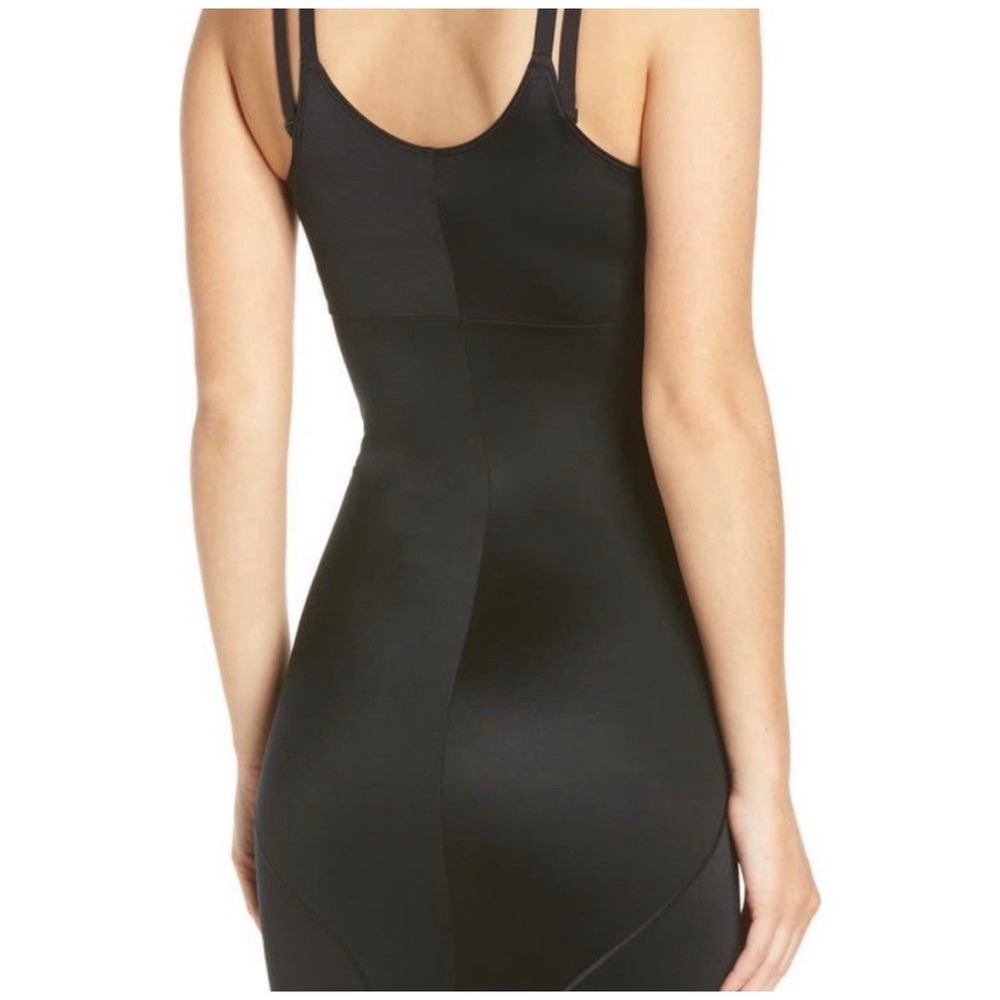 Spanx SmartGrip Women's Black Open-Bust Shaping Slip Adjustable Straps Sz Small - Picture 3 of 10